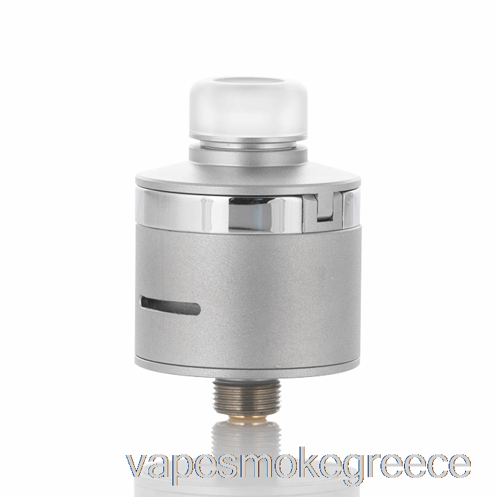 Vape Greece Bp Mods Bushido V3 22mm Bf Rda παγωμένο ασήμι + γυαλιστερό ασήμι